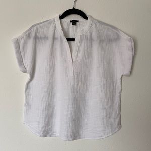 NWOT Ann Taylor White Top